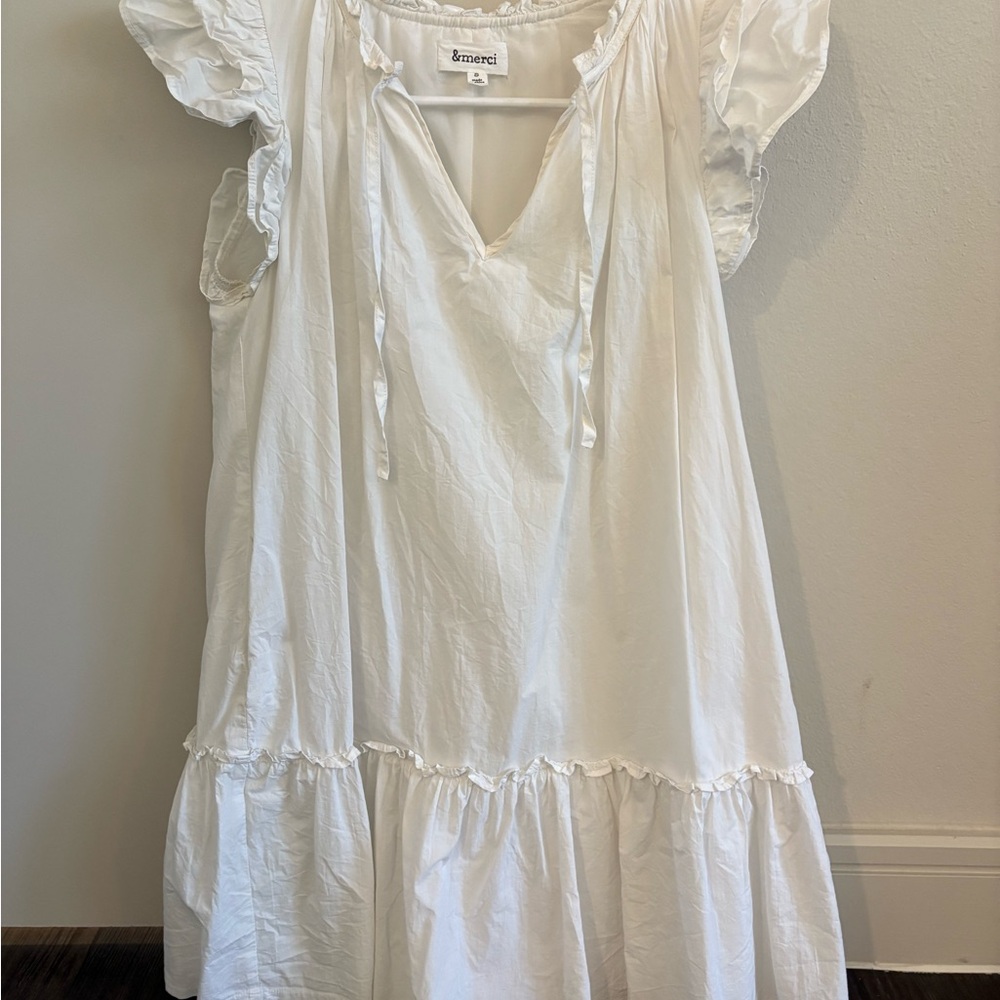 Women's White Mini Dress